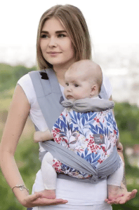 How to breastfeed using different types of breastfeeding baby carriers (simplified). 5 Baby carrier