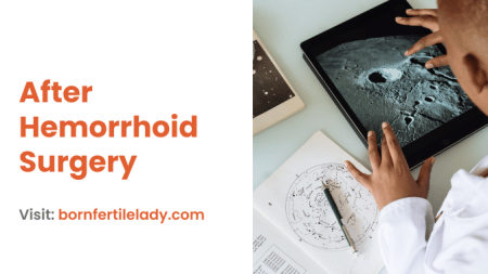 After Hemorrhoid Surgery
