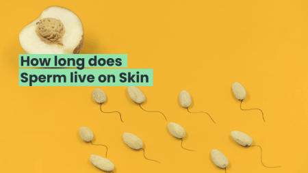 How long does Sperm live on Skin