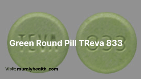 Green Round Pill TReva 833