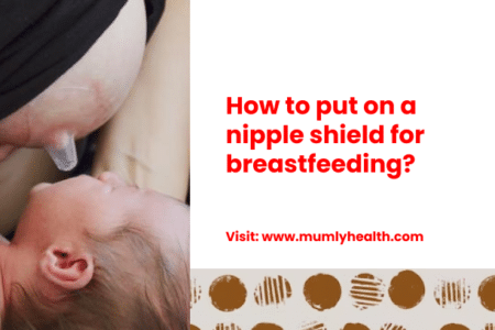 How to put on a nipple shield for breastfeeding_